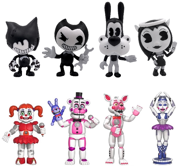 НОВИНКИ - Фигурки FNAF и Bendy